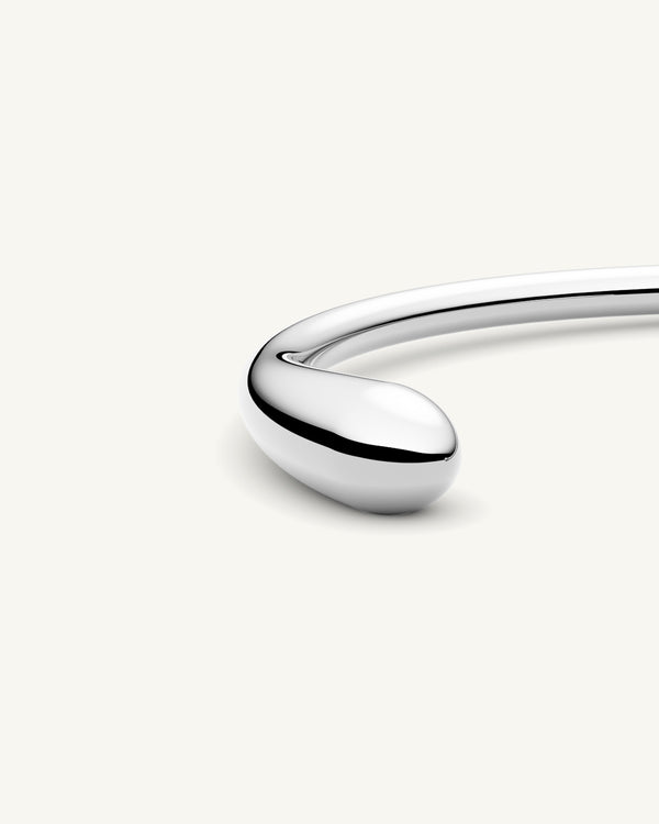 Tear drop Bangle Polished