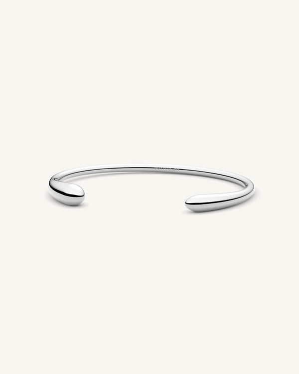 Tear drop Bangle Polished
