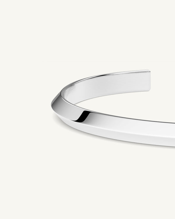 Triangle Bangle Polished